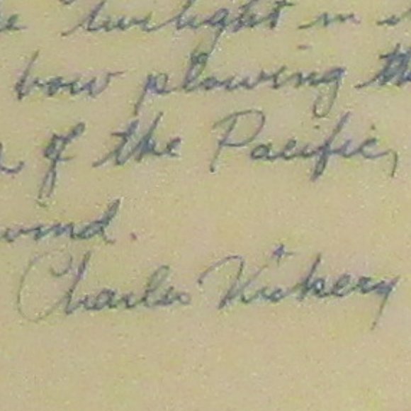 PAINTED CHINA PLATE:The Twighlight Under Full Sail - Picture 11 of 11